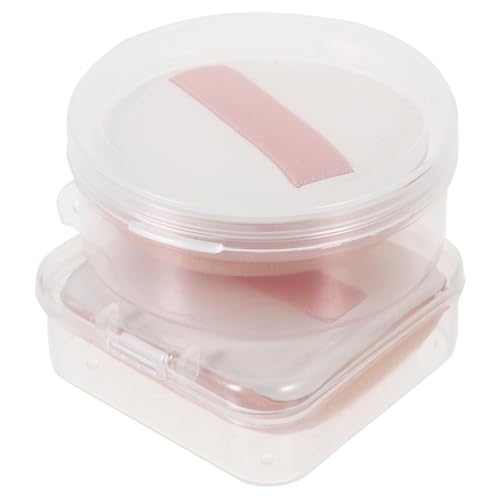 CLISPEED 2 Stück Make Up Schwämme Vielseitige Puderquasten für Frauen Feuchtigkeitsspendend Wiederverwendbar für Trockene und Nasse Anwendung für Foundation und Creme Make Up von CLISPEED