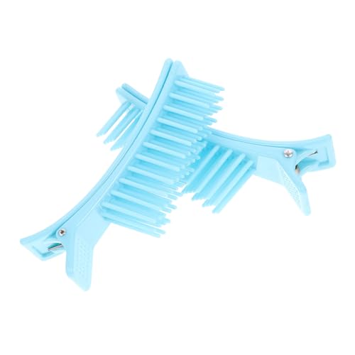 CLISPEED 2 Stück Multi Funktion Friseur Clips Kleine Haarklammern Für Salon Styling Blau Tragbar Für Damen Und Mädchen Haarclips Zum Abteilen von CLISPEED