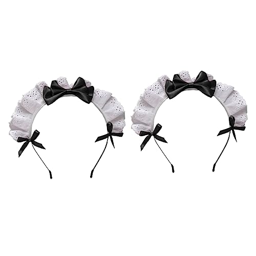 CLISPEED 2 Stück Schleife Stirnband Süßes Haarzubehör Dame Bogen Haarzubehör für Frauen Kopfbedeckung Klammer schleifen haarspange Haarband Mädchen Haarzubehör Süßes Stirnband Stoff Schwarz CLISPEED 2 Stück Schleife Stirnband Süßes Haarzubehör Dame Bogen Haarzubehör für Frauen Kopfbedeckung Klammer schleifen haarspange Haarband Mädchen Haarzubehör Süßes Stirnband Stoff Schwarz von CLISPEED