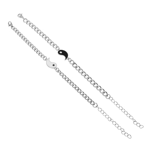 CLISPEED 2 Stück Verstellbare Armbänder für Teiliges Verstellbar Symbolisch Langlebig Freundschaftsarmband für Freund und Freundin Modernes Design Komfortabel Robust CLISPEED 2 Stück Verstellbare Armbänder für Teiliges Verstellbar Symbolisch Langlebig Freundschaftsarmband für Freund und Freundin Modernes Design Komfortabel Robust von CLISPEED