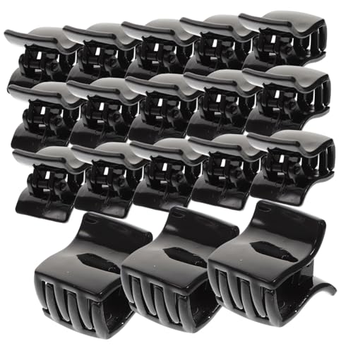 CLISPEED 20 Stück Kleine Haarklammern Mini Haarspangen für Mädchen Rutschfeste Haarklammern Robuste Klemmen für Hochsteckfrisuren und Alltag für Verschiedene Anlässe von CLISPEED