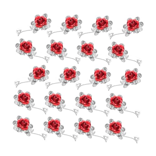 CLISPEED 20 Stück Niedliche Strass Haaraccessoires für Kleine Mädchen Sichere Clips für Junge Mädchen und Kleinkinder für Partys und Alltag von CLISPEED