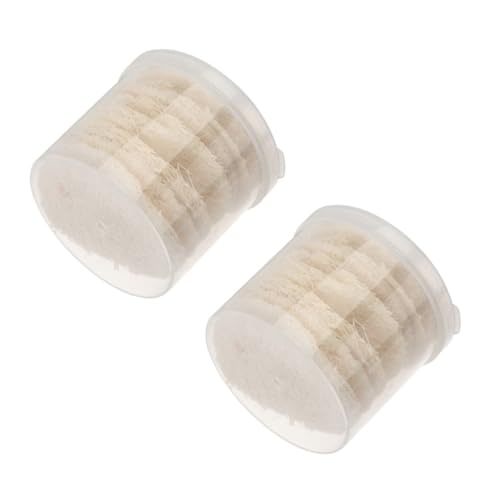 CLISPEED 20 Stück Teiliges Gesichtsreinigungspads aus Natürlicher Luffa Sanftes Peeling und Make Up Entferner Wiederverwendbare Umweltfreundliche Gesichtspads für Gründliche von CLISPEED