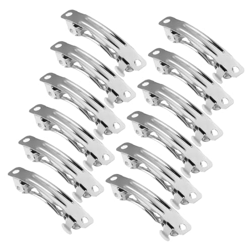 CLISPEED 20 Stück Teiliges Kleine Haarklammern mit Verstärktem Federmechanismus DIY Haarspangen für Mädchen Rutschfeste Leichte Haarclips zum Basteln und Individuellen Haarschmuck von CLISPEED