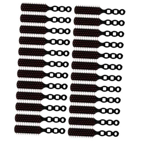 CLISPEED 24 Stück Teiliges Haarmassagekämme für Frauen Lange Griffe Ergonomisch für Lockiges Haar Leichte Tragbare Styling Kopfhautmassagekämme von CLISPEED