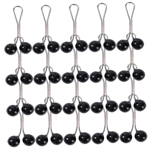 CLISPEED 24 Stück Teiliges Perlen Hijab Clips Verschleißfeste Multifunktionale Schal Pins Kompakte und Leichte Sicherheitsklammern Modische Damen Schalhalter für Kopftuch Halstuch und von CLISPEED