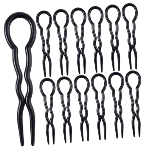CLISPEED 24 Stück Teiliges U förmige Haarnadeln für Damen Leichte French Hair Sticks Praktisch zum Duttstyling Eleganter Haarschmuck für Hochzeit Party und Alltag Geschenkidee für Frauen von CLISPEED