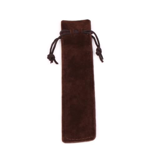 CLISPEED 25 Stück Teiliges Waschbarer Doppelseitiger Flanell Kordelzugbeutel Langlebige Federmäppchen für Stifte Bleistifte Kugelschreiber Atmungsaktive Schreibwaren Aufbewahrungstaschen von CLISPEED