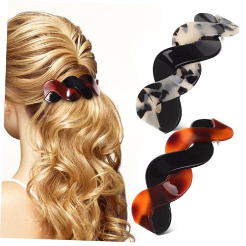 CLISPEED 2stücke Haarklammern Für Dickes Haar Retro Haarschmuck Flache Haarspangen Für Mädchen Stilvolle Haaraccessoires Für Verschiedene Frisuren Für Alltag Und Besondere Anlässe CLISPEED 2stücke Haarklammern Für Dickes Haar Retro Haarschmuck Flache Haarspangen Für Mädchen Stilvolle Haaraccessoires Für Verschiedene Frisuren Für Alltag Und Besondere Anlässe von CLISPEED