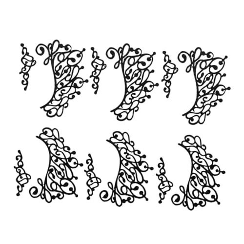 CLISPEED 3 Paare Schwarze Atmungsaktive Stoff eyeliner aufkleber Temporäre Augen tattoos Wasserfest Hautfreundlich für Karneval Cosplay Halloween und Festival partys von CLISPEED