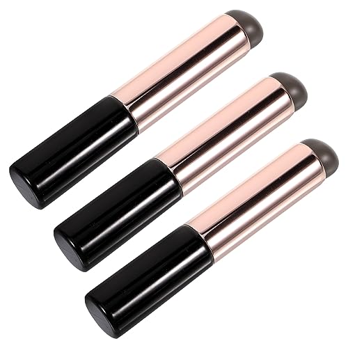 CLISPEED 3 Stck Teiliges Lippenpinsel aus Hautfreundlichem Silikon Wiederverwendbar und Kompakt für Lippenstift Lipgloss und Lidschatten Tragbar für Reisen und Tägliches Make Up von von CLISPEED