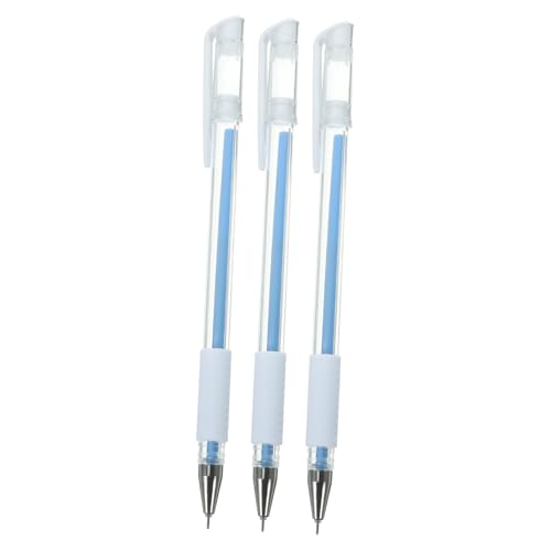 CLISPEED 3 Stück Brauenmarkerstifte ästhetisch Schablonenstift Tattoo-Stift Augenbrauenstift Konturierung Sanft Augenbrauen-Mapping-Marker Augenbrauen -Mapping -Marker -Stift Plastik Blau von CLISPEED