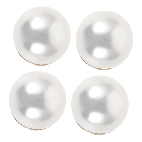 CLISPEED 3 Stück Magnetische Broschen Knöpfe mit Kunstperlen Kein Nähen Sicherer Verschluss für V Ausschnitt Kleider Stilvolle Rutsch Mode Accessoires für Damen Leicht und Vielseitig von CLISPEED