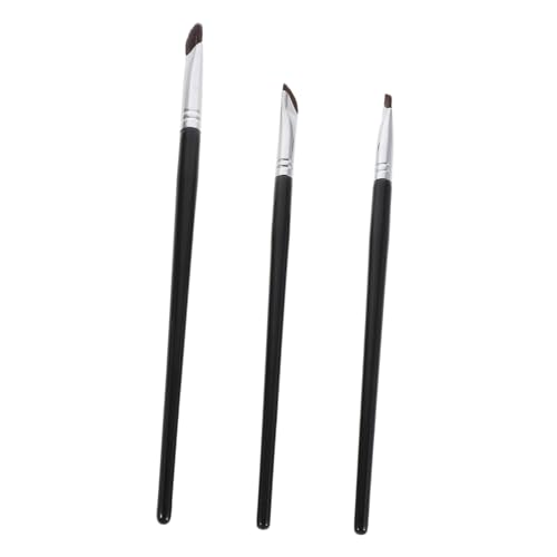 CLISPEED 3 Stück Teiliges Augen Make Up Pinsel mit Weichen Borsten Präziser Konturierung für Augen und Nasenkonturen Vielseitig für Tägliches und Professionelles Make Up Tragbar für Damen von CLISPEED