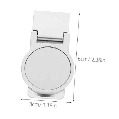 CLISPEED 3 Stück Teiliges Geldklammer Leichter Kompakter Geldclip mit Kreativem Design Praktische Metall Banknotenklammer für Bargeld und Karten Portabel für Herren und Damen von CLISPEED