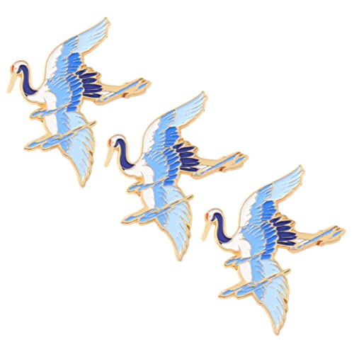 CLISPEED Brosche 3 Stücke Kreative Anstecknadel Legierung für Damen und Herren Kleidung Dekoration für Anzüge Hüte und Rucksäcke von CLISPEED