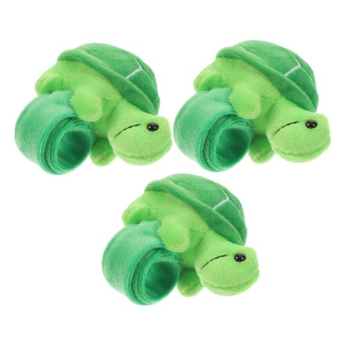 CLISPEED 3stücke -slap-armband Cartoon- Stofftier-slap-band Kawaii-clip Buddy Flauschige Handgelenk-slap-bänder Für Mädchen Und Jungen von CLISPEED