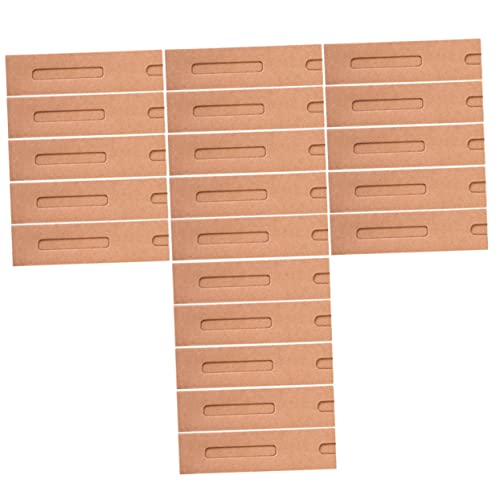 CLISPEED 30 Stück Stifteboxen Aus Papier Beige Halter Aufbewahrungshüllen Tasche Stifthülle Einzigartiger Halter Rohrschutzbeutel Zylindrische Schreibwaren Stiftpaket Etui von CLISPEED