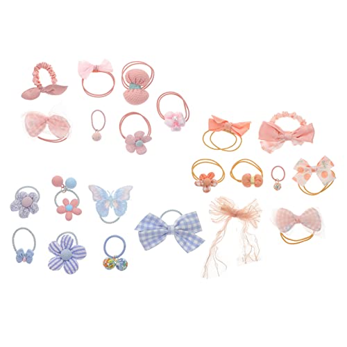CLISPEED 31stücke Elastische Haargummis Für Junge Mädchen Und Mädchen Waschbare Haarbands Haar-accessoires Für Kleinkinder Und Partys von CLISPEED