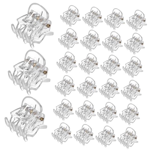 CLISPEED 36 Stück Teiliges Mini Haarklammern Transparent Perlmutt Optik Kunststoff Haarkralle Kleine Haarklammern für Frauen und Mädchen Strapazierfähige Haarspangen Haarschmuck für Alltag CLISPEED 36 Stück Teiliges Mini Haarklammern Transparent Perlmutt Optik Kunststoff Haarkralle Kleine Haarklammern für Frauen und Mädchen Strapazierfähige Haarspangen Haarschmuck für Alltag von CLISPEED