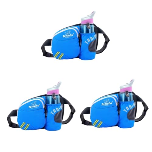 CLISPEED -Packung gürteltasche fitnessband Flaschenfach am Laufgürtel -Hüfttasche Bauchtasche für Männer Fahrrad wasserflasche Multifunktion Wasserkocher Wasserbeutel Reisen von CLISPEED