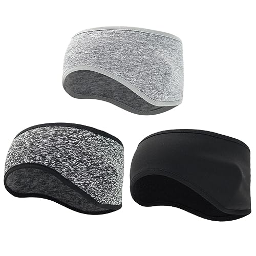 CLISPEED 3stücke Ohrenwärmer Stirnband Winter Laufstirnband Ohrenschützer Kopfschutzhülle Winterschutz Ohrenabdeckungen Wärmerabdeckung Schutzschutzhülle von CLISPEED