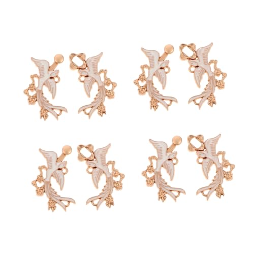 CLISPEED 4paare Zinklegierung Umhang-clips Retro Schalkragenclip Cardigan Clip Verschluss Pullover Clip Verschluss von CLISPEED