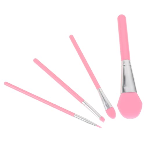 CLISPEED 4 STÜCKE Teiliges Gesichtsmaske Pinsel für Frauen Hautfreundlich Umweltfreundlich Leicht zu Reinigen für Make Up Foundation Augen Make Up Lippen und Pflegeprodukte von CLISPEED