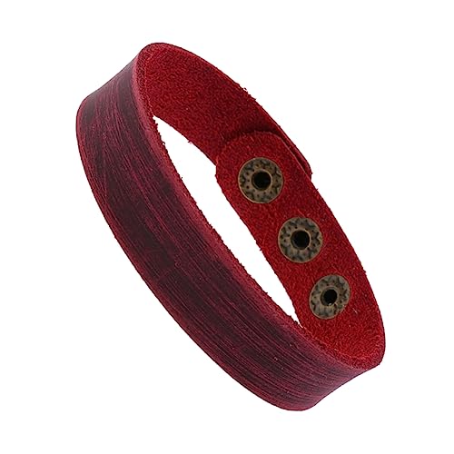 CLISPEED 4stücke Lederarmband Unisex Einfaches Handgelenkschmuck Für Frauen Und Männer Aus Hochwertigem Material Mit Besonderem Design Für Alltag Und Partys von CLISPEED