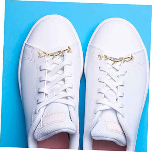 CLISPEED 4 Stck. Schmuckhafte Schuhclips mit Strassverzierung Leichte Kleine Damen Schuhanhänger für Sneaker Dekoration Langlebige Schuhschnallen für Hochzeit Geburtstag Alltag von CLISPEED