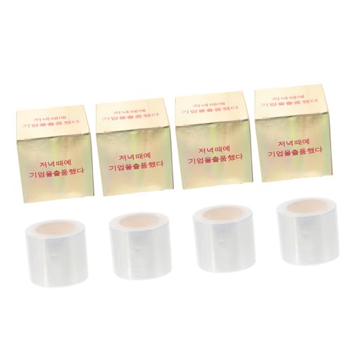 CLISPEED 4 Stück Augenbrauen Abdeckfolie Transparente Klebefolie Für Eyeliner Semipermanente Make up Zubehör Für Salon Und Zuhause Benutzerfreundlich Langlebig von CLISPEED