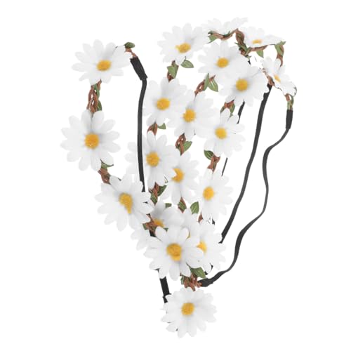 CLISPEED 4 Stück Daisy Flower Crown für Mädchen Teiliges mit Handgefertigten Weißen Elegantes Haarband für Hochzeiten und Strandpartys CLISPEED 4 Stück Daisy Flower Crown für Mädchen Teiliges mit Handgefertigten Weißen Elegantes Haarband für Hochzeiten und Strandpartys von CLISPEED