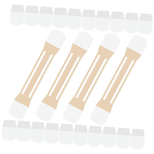 CLISPEED 4 Stück Nackenstraffungsbänder Unsichtbare Aufkleber zur Reduzierung von Nackenfalten Hautstraffung und Verbesserung Hautelastizität für Sofortige Lifting Effekte und Jugendliches von CLISPEED