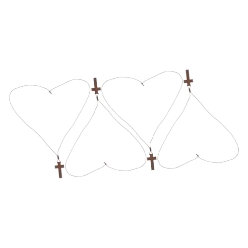 CLISPEED 4 Stück Retro Religiöser Anhänger mit Verstellbarem Seil für Männer und Frauen für Biblische Schmuck und Partygeschenke CLISPEED 4 Stück Retro Religiöser Anhänger mit Verstellbarem Seil für Männer und Frauen für Biblische Schmuck und Partygeschenke von CLISPEED