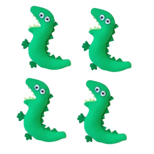 CLISPEED 4 Stück Teiliges Dinosaurier Broschen Niedliche Cartoon Anstecknadeln Strapazierfähige Emaille Pins für Kleidung Rucksäcke Taschen Perfektes Accessoire für Damen Geburtstagsdeko von CLISPEED
