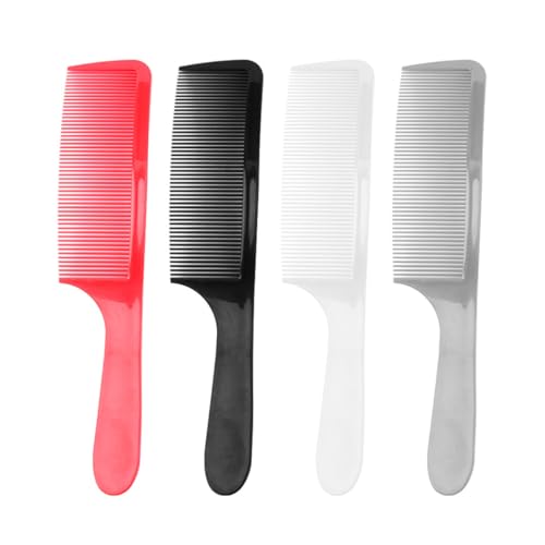 CLISPEED 4 Stück Teiliges Herren Haarkamm aus Hochwertigem Gebogener Friseurkamm mit Rundem Griff Strapazierfähig Schonend zum Haarbruch für Barber Shops und Persönliche Haarkosmetik CLISPEED 4 Stück Teiliges Herren Haarkamm aus Hochwertigem Gebogener Friseurkamm mit Rundem Griff Strapazierfähig Schonend zum Haarbruch für Barber Shops und Persönliche Haarkosmetik von CLISPEED