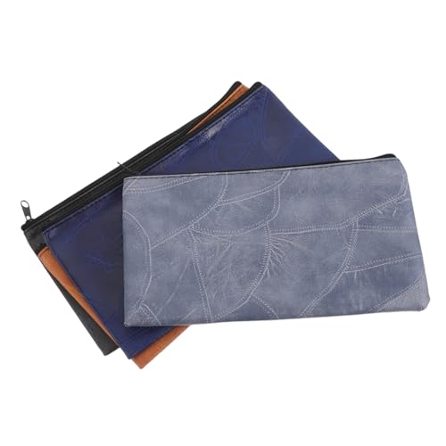 CLISPEED 4 Stück Teiliges Kleine Geldbeutel aus Robustem PU mit Reißverschluss Wetterfest Multifunktionale Aufbewahrungstasche für Geld Kosmetik Werkzeug Kompakt und Leicht für Damen und von CLISPEED