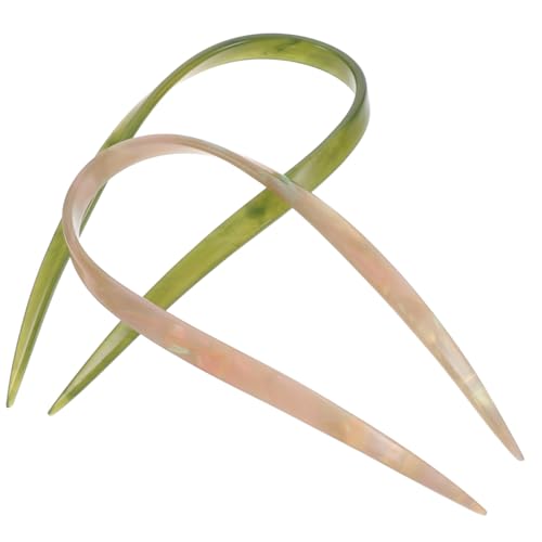 CLISPEED 4 Stück Teiliges Vintage U förmiges Haarnadeln Stilvolle Haarnadeln für Damen Einfach zu Verwendende Haarforken für Dutt und Hochsteckfrisuren Modisches Haar accessoire für Frauen von CLISPEED