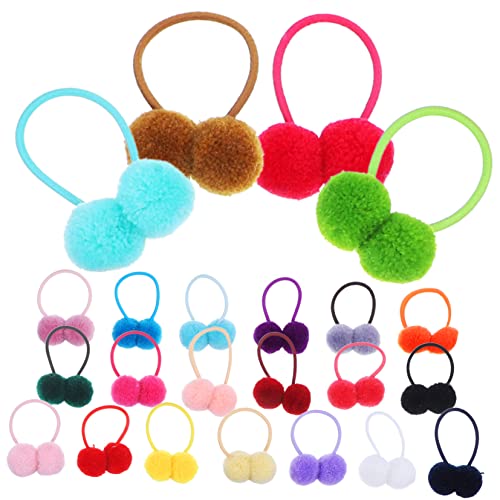 CLISPEED 48 Stck Fluffy Pompom Haargummis Elastische Ponytail Halter für Bunte Bommel Haarbänder für Süße Frisuren für Mädchen und Kleinkinder CLISPEED 48 Stck Fluffy Pompom Haargummis Elastische Ponytail Halter für Bunte Bommel Haarbänder für Süße Frisuren für Mädchen und Kleinkinder von CLISPEED