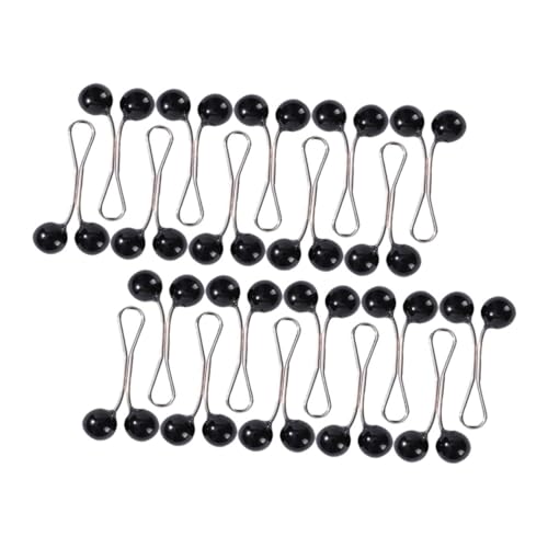 CLISPEED 48 Stück Teiliges Hijab Clasp mit Perlen Multifunktionale Schalclips und Broschen für Damen Leichte Langlebige Kleidungsklammern für Formelle und Freizeit Anlässe Vielseitig für von CLISPEED