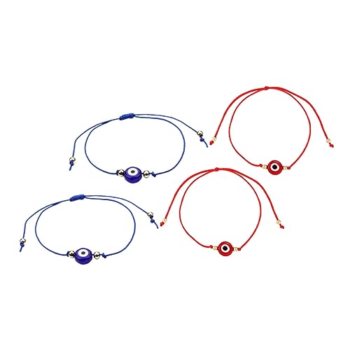 CLISPEED 4Stücke Augen Perlenkette Handgelenkschnur für Segen Dekoration für Zuhause Schlafzimmer Wohnzimmer Besondere Anlässe CLISPEED 4Stücke Augen Perlenkette Handgelenkschnur für Segen Dekoration für Zuhause Schlafzimmer Wohnzimmer Besondere Anlässe von CLISPEED