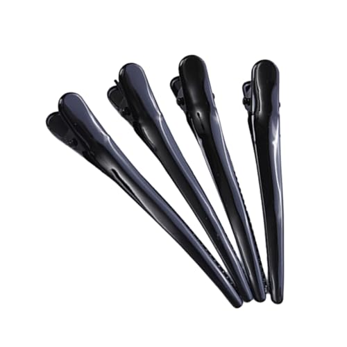 CLISPEED 4stücke Krokodilklemmen Friseurklammern Haarteilklammern Haarstyling-werkzeug Kunststoffklammern Salonzubehör Für Damen Leicht Und Robust von CLISPEED