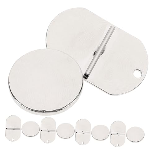 CLISPEED 5 Paare Mini Magnetische Broschenhalter für Kleidung Magnetverschluss Leichte Langlebige Mode Broschennadeln Vielseitiger Pin Converter für Dekorative Anstecker von CLISPEED