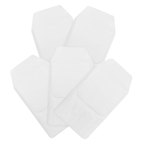 CLISPEED 5 Stück PVC Stifttasche Transparenter Taschenschutz mit Stifthalter Schutz vor Tintenflecken für Hemd Taschen Organizer für Ärzte Krankenschwestern Büro und Business von CLISPEED