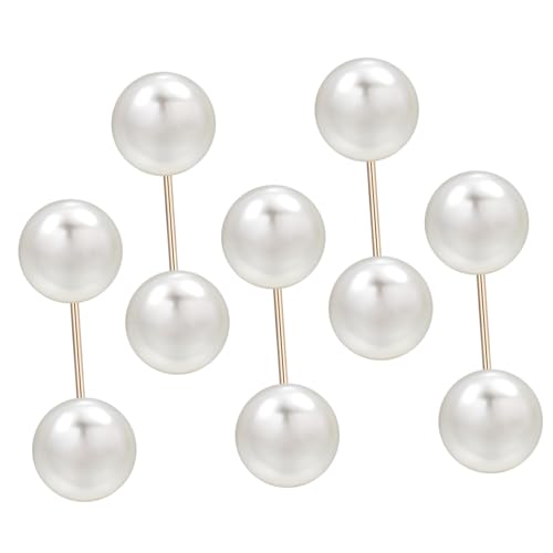 CLISPEED 5 Stück Teiliges Damen Perlen Sicherheitsbrosche Kreative Anstecknadel für Kleidung Langlebig und Rostfrei Vielseitig für Schals Hüte und Taschen Modische Schmuckdekoration von CLISPEED