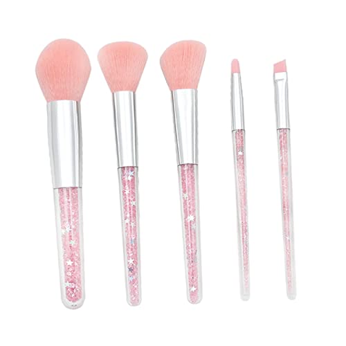 CLISPEED 5 Stück Teiliges Make Up Pinselset für Professionelle Kosmetikpinsel Borsten für Foundation Lidschatten und Augenbrauen Tägliches und Professionelles Make Up von CLISPEED