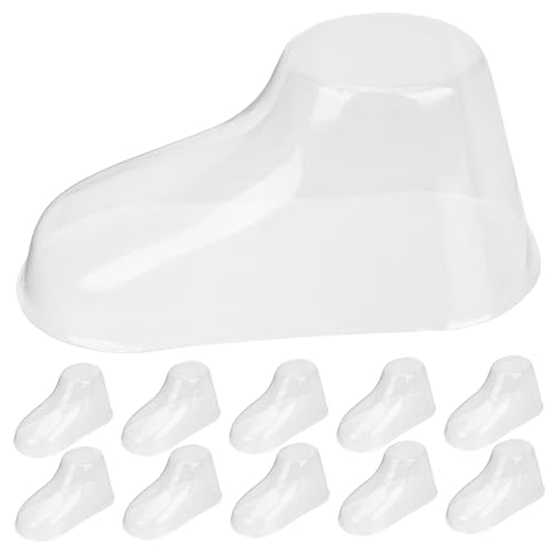 CLISPEED 50 Paare Transparente Babyschuh Form aus Kunststoff Robuste Schuhdisplay Modelle für Krabbelschuhe und Junge Mädchen Schuhpräsentation Langlebige Schuhspanner für Babyschuhe CLISPEED 50 Paare Transparente Babyschuh Form aus Kunststoff Robuste Schuhdisplay Modelle für Krabbelschuhe und Junge Mädchen Schuhpräsentation Langlebige Schuhspanner für Babyschuhe von CLISPEED