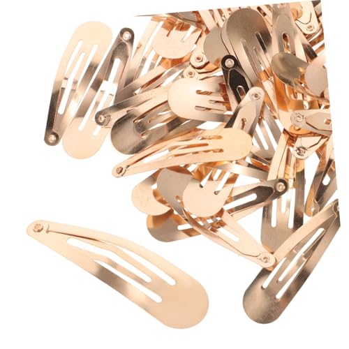 CLISPEED 50 Stück Haarklammern Goldfarbene Metall Haarspangen für Mädchen Einfache Bunte Haarclips für Ponytail und Verschiedene Frisuren Langlebige Haarschmuck Accessoires CLISPEED 50 Stück Haarklammern Goldfarbene Metall Haarspangen für Mädchen Einfache Bunte Haarclips für Ponytail und Verschiedene Frisuren Langlebige Haarschmuck Accessoires von CLISPEED