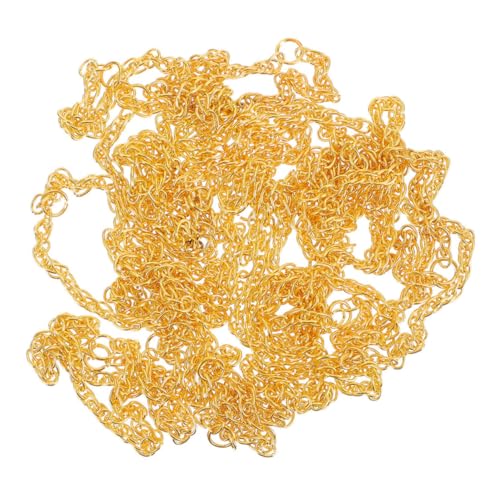 CLISPEED 50 Stück Mini Puppen Halsketten aus Legiertem Metall Robuste Schmuckketten für Puppen Stilvolle Enten Ketten Accessoire und Spielzeugdeko von CLISPEED