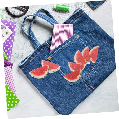 CLISPEED 50stücke Wassermelonen-anstecker Aus Kunststoff Cartoon-stil Broschen Für Rucksäcke Und Hemden Süße Kawaii-accessoires Ästhetische Pflöcke Als Taschenschmuck von CLISPEED